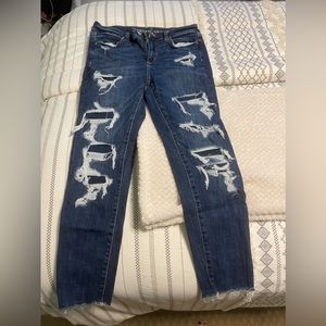 AE high rise jeggings